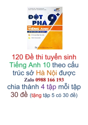 Đột Phá 9 và Tuyển Sinh Tiếng Anh 10 - Hà Thị Như Hòa